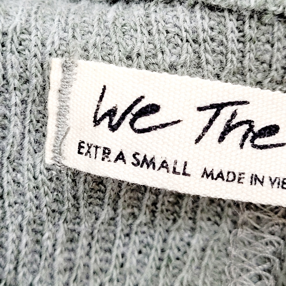 NWT We The Free Sing La La Asymmetrical Tank Top Moss Green Free People XS NEW - Picture 7 of 12